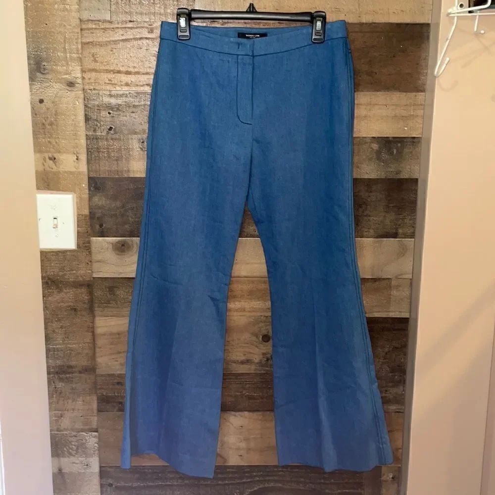 Derek Lam Wide Leg Flare Denim Trouser Jeans